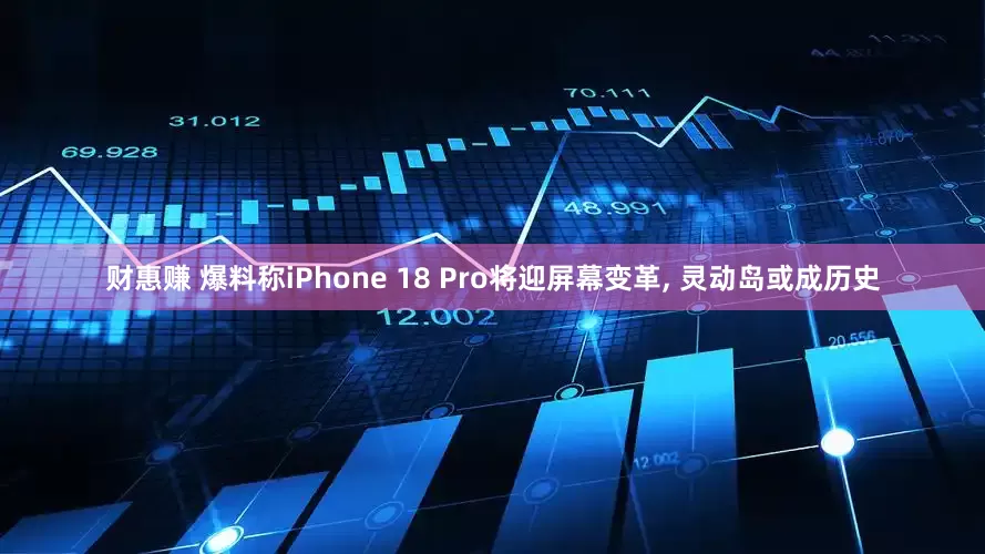 财惠赚 爆料称iPhone 18 Pro将迎屏幕变革, 灵动岛或成历史